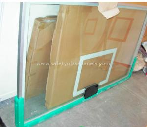 Cheap 72 Inch Glass Basketball Backboard In Ground Basketball Hoops for sale