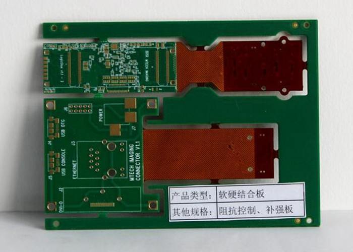 Cheap Green Circuit Board FR4 0.8mm 2oz Copper PCB Rigid Flex for sale