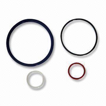 Cheap Silicone Gaskets, Made in 100% High-quality Rubber, Oil-resistant for sale