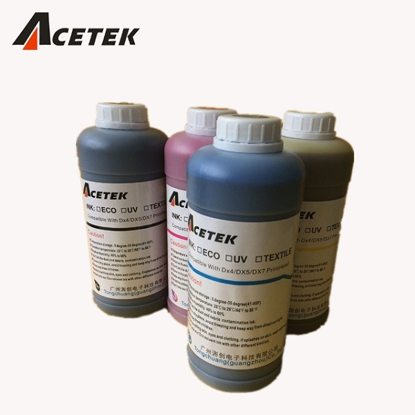 Cheap Acetek Eco Solvent Ink , Low Smell Inkjet Printer Ink ISO9001 Approval for sale