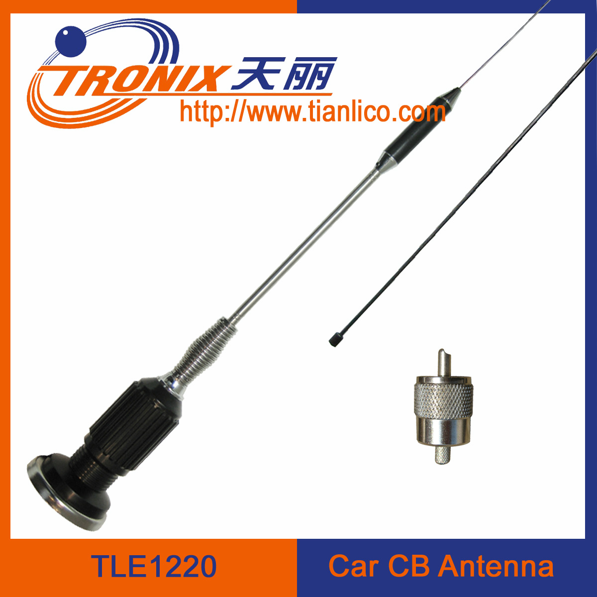Cheap 27mhz radio cb antenna/ magnetic mount cb car antenna/ car cb antenna TLE1220 for sale