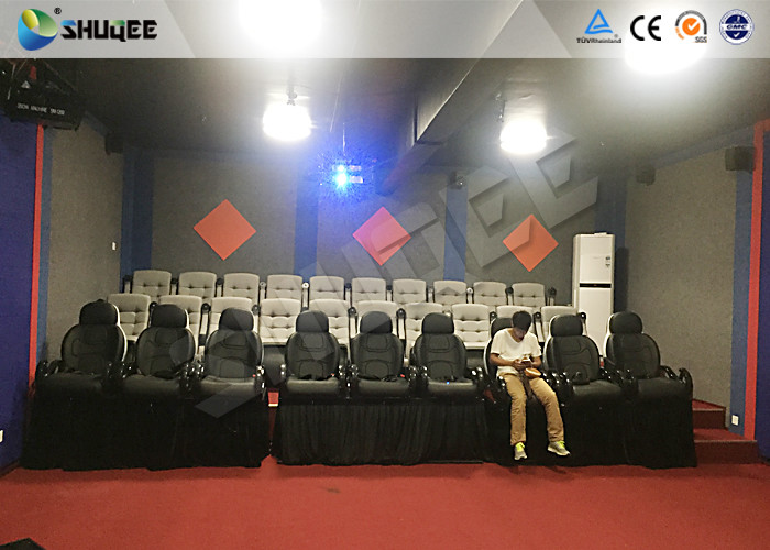 Cheap Shooting Game 7d Cinema Theater With Large Screen And Dynamic Seat Control System for sale