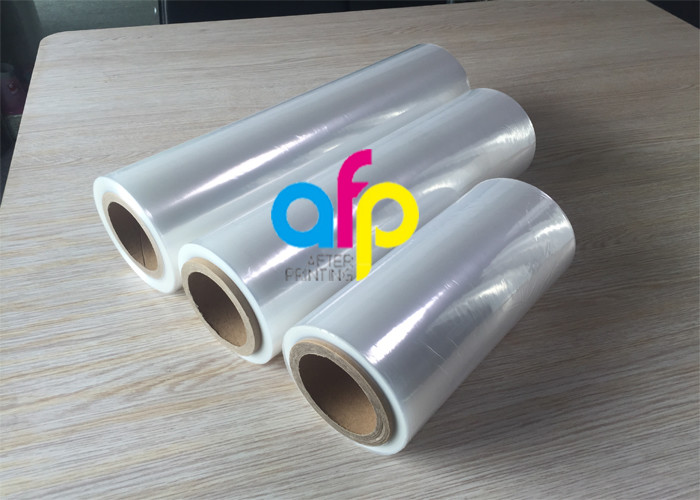 Cheap 25 Mic / 90 Gauge Plastic Heat Shrink Wrap Film , Highly Clear Shrink Packaging Film for sale