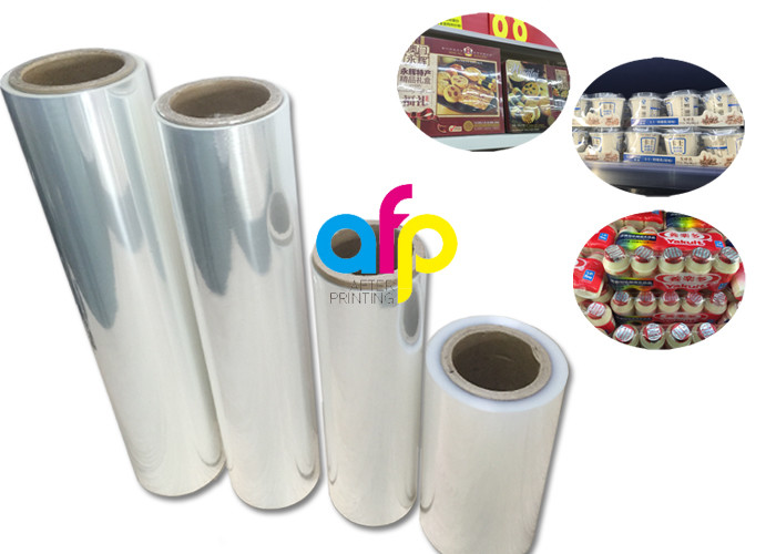 Cheap Cookie Packing Polyolefin Shrink Film High Transparency Fine Luster for sale