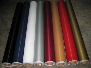 China 3D carbon fiber vinyl / vinil fibra de carbono on sale