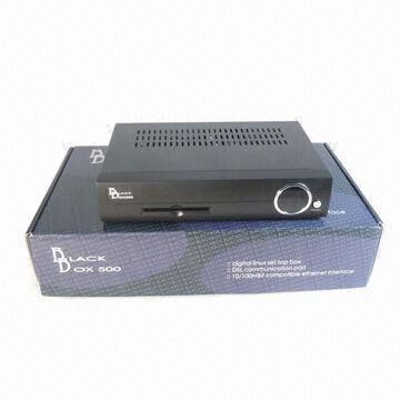 Cheap DVB-C Receiver for Black Box, 500 Cable Receiver, Low-volume, 1-piece Remoter Controller for sale