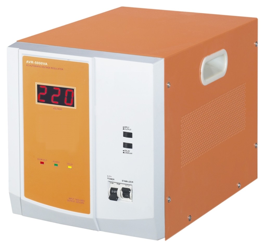 Cheap Copper / Alumimum SVC-0.5KVA~30KVA  Avr Voltage Regulator Stabilizer IP20-54 for sale