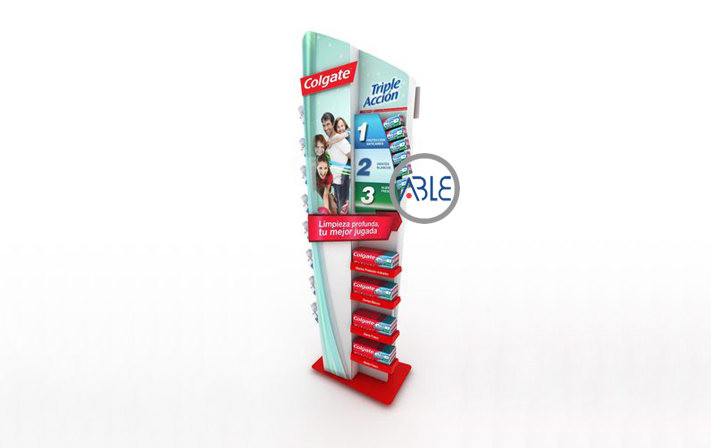 Buy cheap Custom Acrylic Display Rack For Toothbrush And Toothpaste from wholesalers