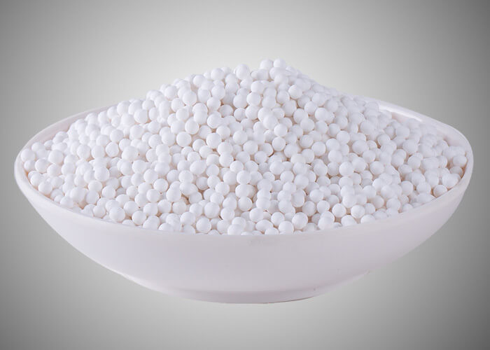 Cheap High Crushing Strength Activated Alumina Pellets For Air Drying / Fluorine Treatment for sale