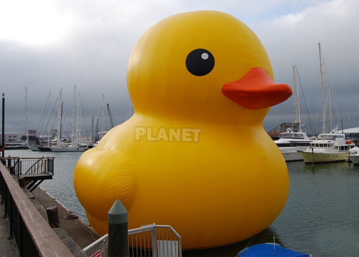 Cheap Customized Big Advertising Inflatable Water Yellow Duck Floating Yellow Duck for sale