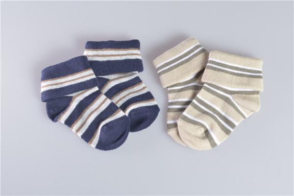 Quality Anti Bacterial Knitted Colorful Cotton Baby Socks With Odor Resistant Material wholesale