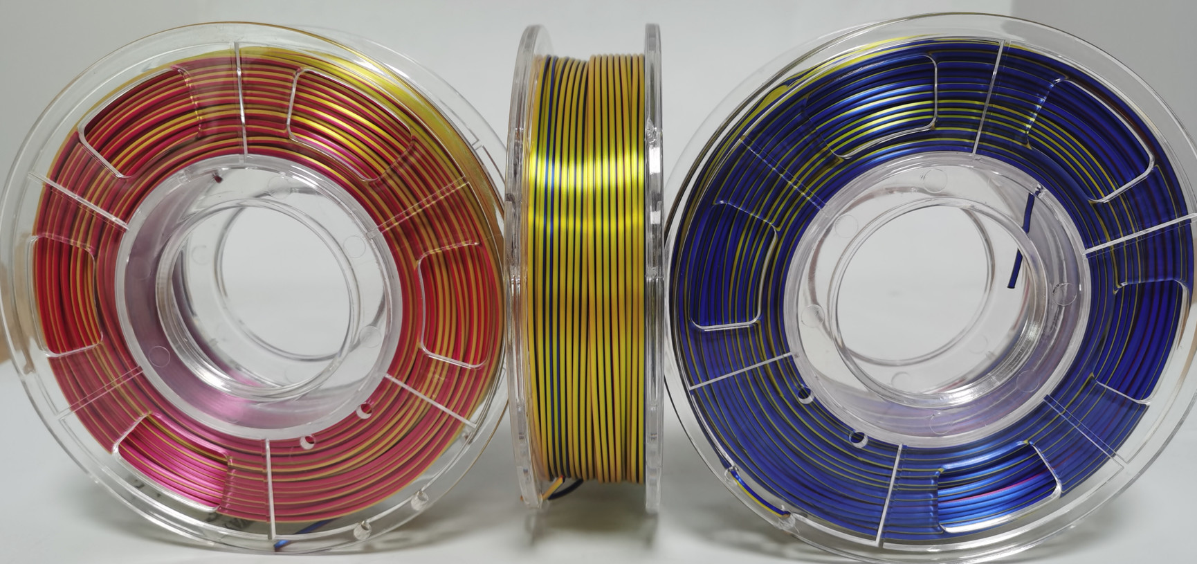 Cheap FDM 3D Printer 9 Colors Triple Filament , 3D Printer Filament Materials for sale