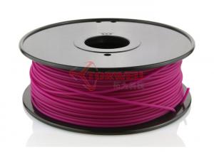 Cheap Rapid Prototyping Purple 3D Printer ABS Filament 3 MM , 3D Print Consumable for sale