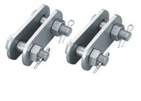Cheap Galvanized Steel Parallel Clevis Plate Good Anti Corrosion Performance With Clamp for sale