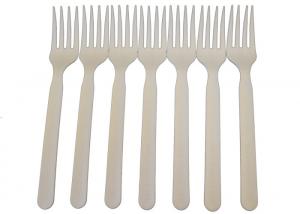 Cheap 7&quot; Compostable Forks Biodegradable Plastic Cutlery For Hotel Restaurant for sale