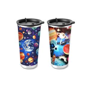 Cheap 450ml PP Cup 3D Lenticular Printing Service For Promotion Gifts for sale