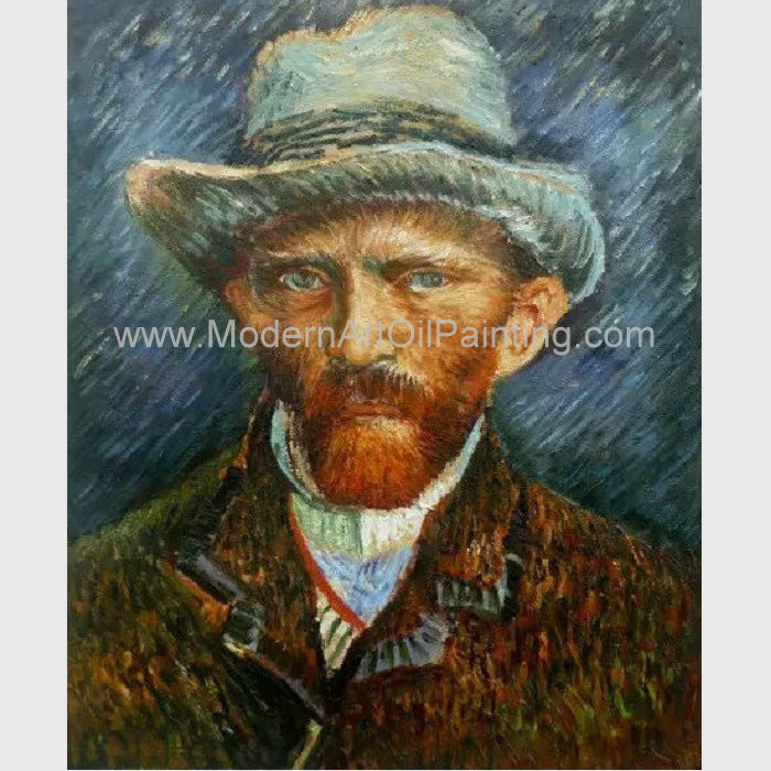 Cheap Vincent Van Gogh Paintings Self Portrait Reproduction On Canvas For House Decor for sale