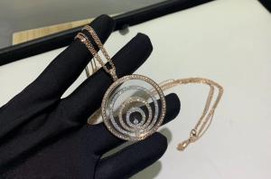 Cheap Happy Diamonds Instagram Chopard Jewelry 18k rose gold No Gemstone for sale