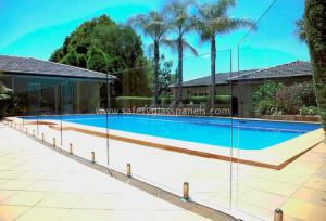 Cheap Fully Frameless Glass Pool Fencing for sale