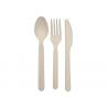 Buy cheap White Biodegradable Plastic Cutlery Sets from wholesalers