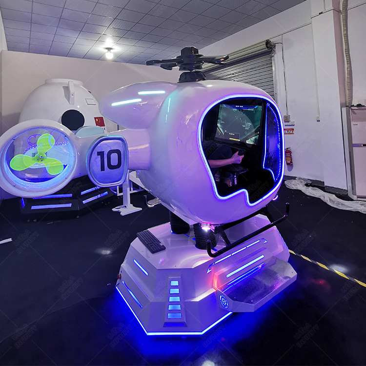 VR Flight Simulator Cockpit Aircraft 9d VR Airplane Full Flying Games Machine