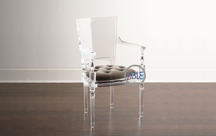 Cheap Crystal Clear Acrylic Furniture Custom Acrylic Chairs Transparent Customized Color for sale