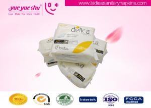 Cheap Super Absorbency Organic Cotton Sanitary Napkin 240mm Day Use With Negative Ion for sale