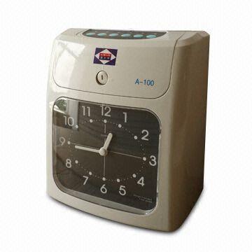 Cheap Time Attendance Machine for Tracking Workers' Attendance with Touch Keys for sale