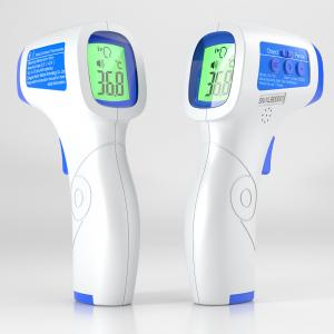 Cheap Digital Infrared Forehead Thermometer , Non Contact Forehead Thermometer for sale