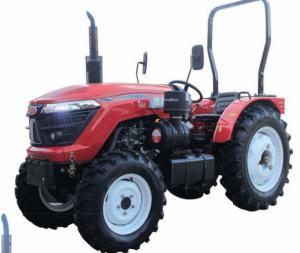 Cheap 70hp 44.1kw Agriculture Farm Tractor With Four Wheel Drive for sale
