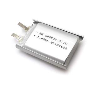 Cheap 1.48Wh Li Ion Polymer Rechargeable Battery for sale