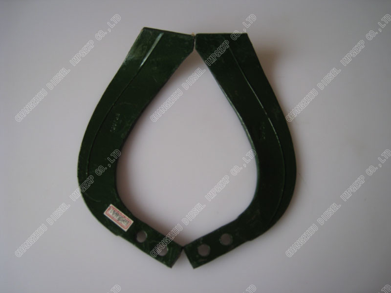 Cheap Single And Double Hole Rotary Tiller Blades Df Sf Dry And Wet Blades Oem Accepted for sale