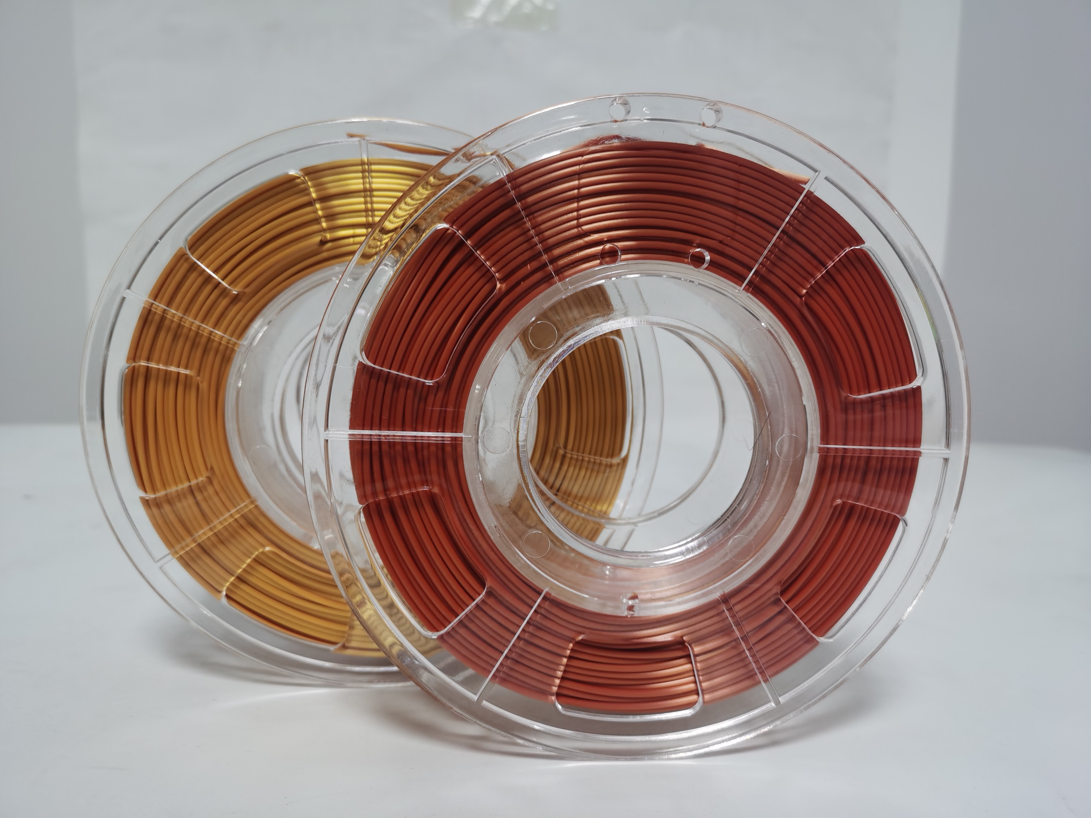 Silk Dual Color / Trip Color Filament for FDM 3D Printer