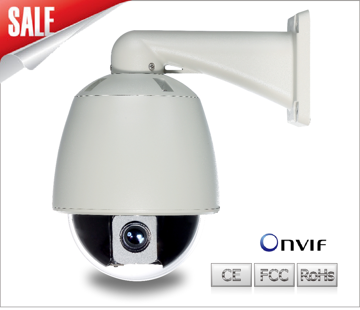 Cheap SD IP High Speed Dome security camera for sale