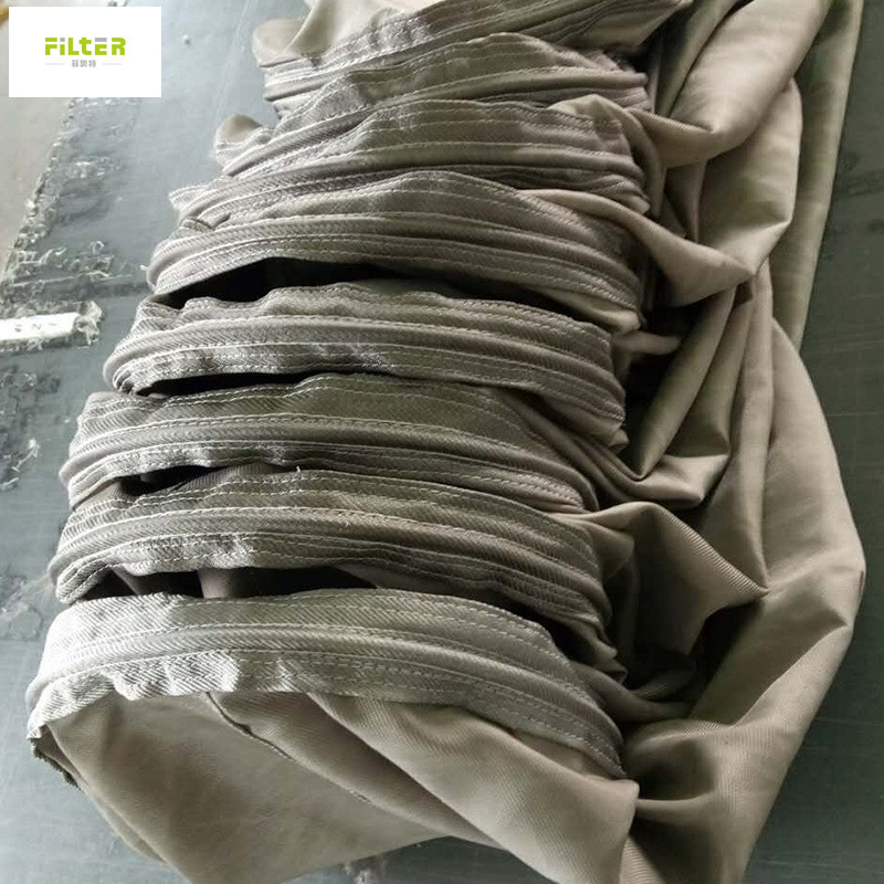 Cheap High Temperature Fibreglass Filter Bags 850gsm For Cement Plant for sale