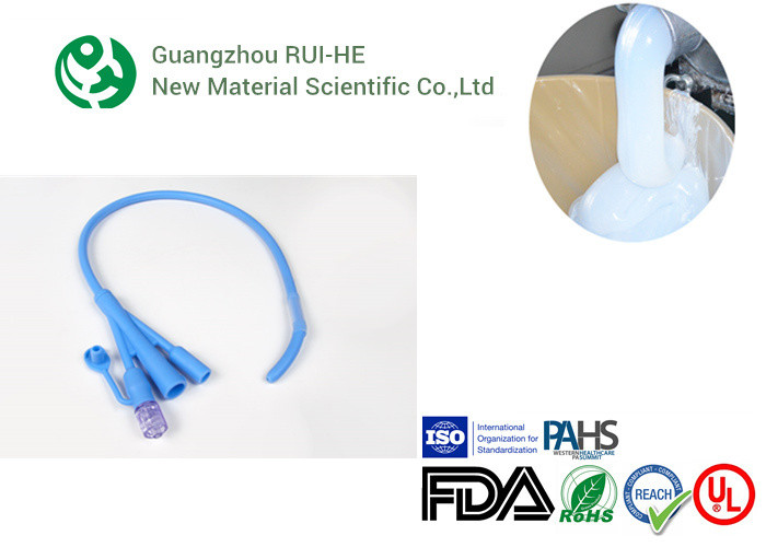 Injection Produce Medical Grade Silicone Rubber High Thermal Stability For Medical Tube