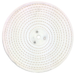 Cheap Where to Buy Buffing Wheels white cloth polishing wheel 12" (1/2" thick) for sale