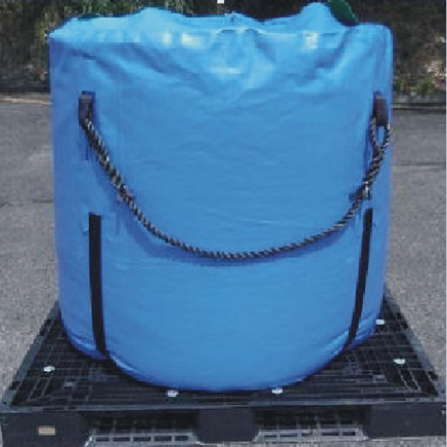 Cheap High Strength Blue Recycled Jumbo Bag Storage Full Open Top / Filling Spout Top for sale