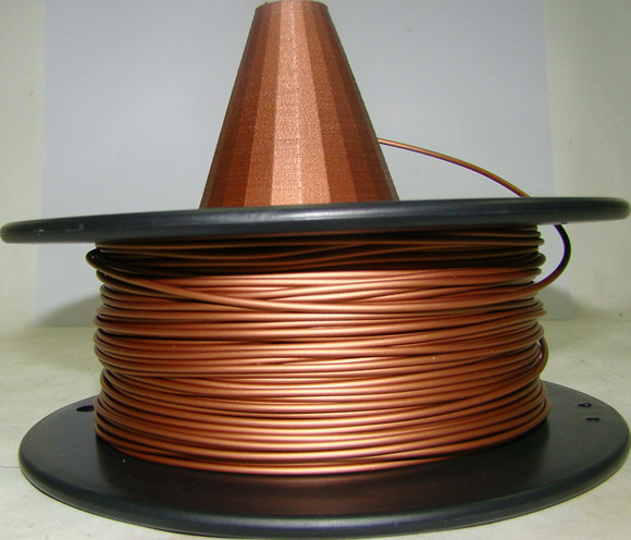 Cheap Metal Copper Filament 1.75 3.0mm Metal 3d Printing Filament Natural Copper Filament for sale
