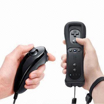 Cheap Joypad for Nintendo's Wii + Case, 100cm Cable Length for sale