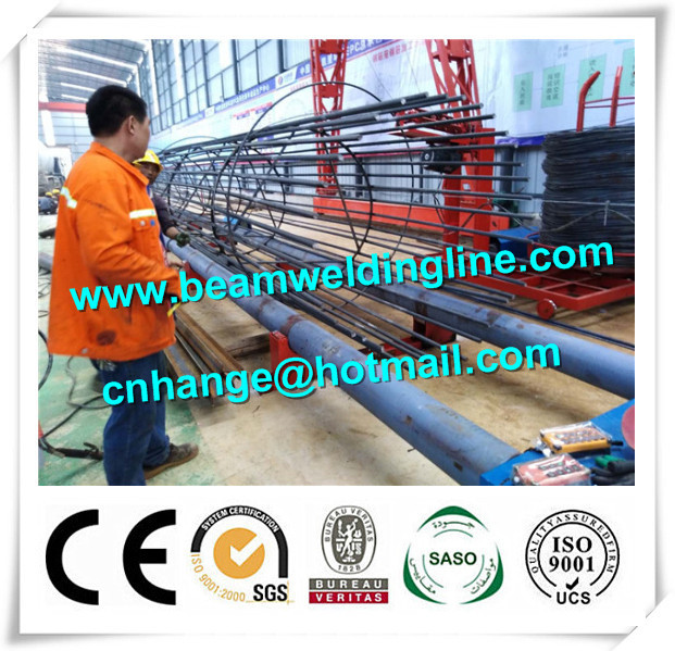 Cheap Tank Welding Tower Production Line , Rebar Cage Winding Machine for sale