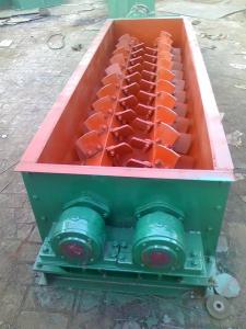 Cheap Twin-shafts pug mill mixer for batching plant dust collection for sale