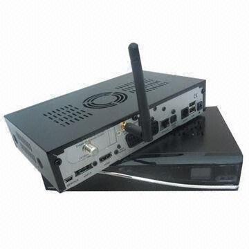 Cheap DVB-S2 Satellite Receiver with Wi-Fi Internal, Colored OLED Display, 256MB RAM for sale