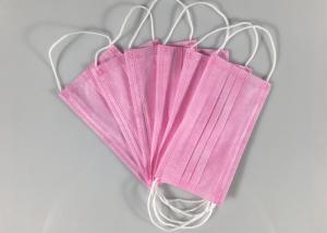 Cheap Pink Elastic Ear Loops BFE95 Civil Disposable Nose Mask for sale