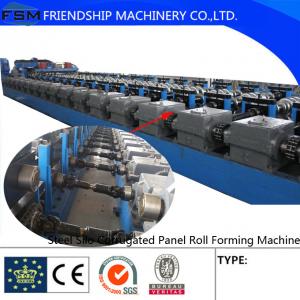 Cheap Galvanized  Octagonal Corrugated Roll Forming Machine With Manual Uncoiler for sale