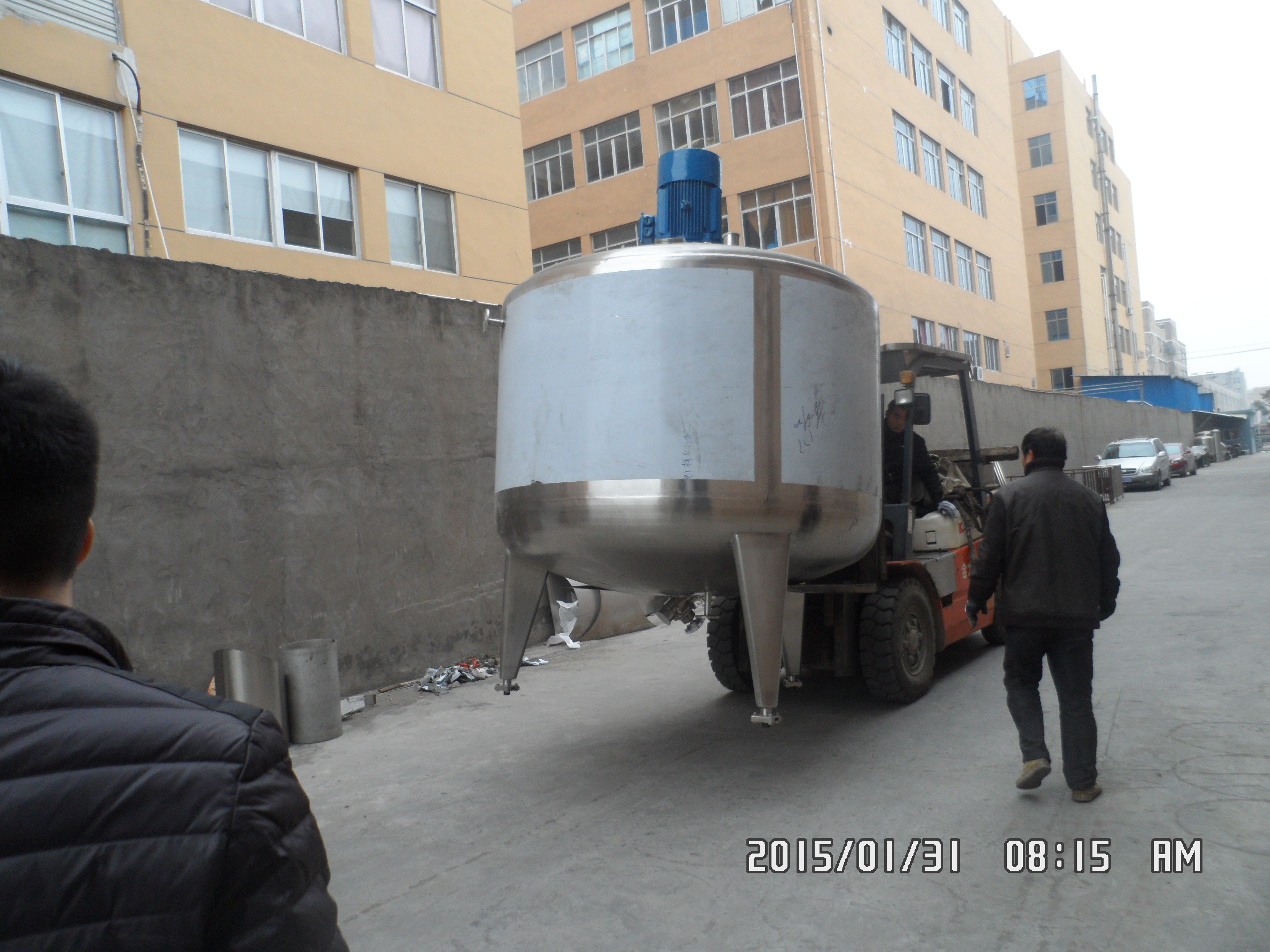 Cheap Stainless Steel Mixing Tanks and Blending Magnetic Tanks Heating Cooling Blending Mixing Vat for sale