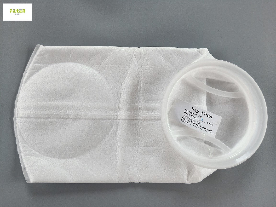Cheap Food Grade 25 Micron Polyester Mesh Filter Bag With Sewing Thread for sale