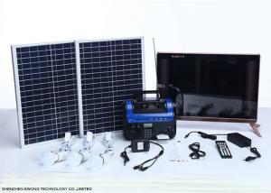 Cheap High End Residential Solar Power Systems Build In Rechargeable Battery for sale