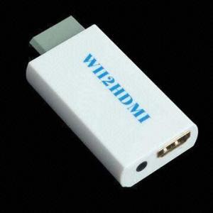 Cheap Nintendo's Wii to HDMI® Converter for Transfer Game into HDMI® 480P, 34 x 73 x 14mm Sized for sale