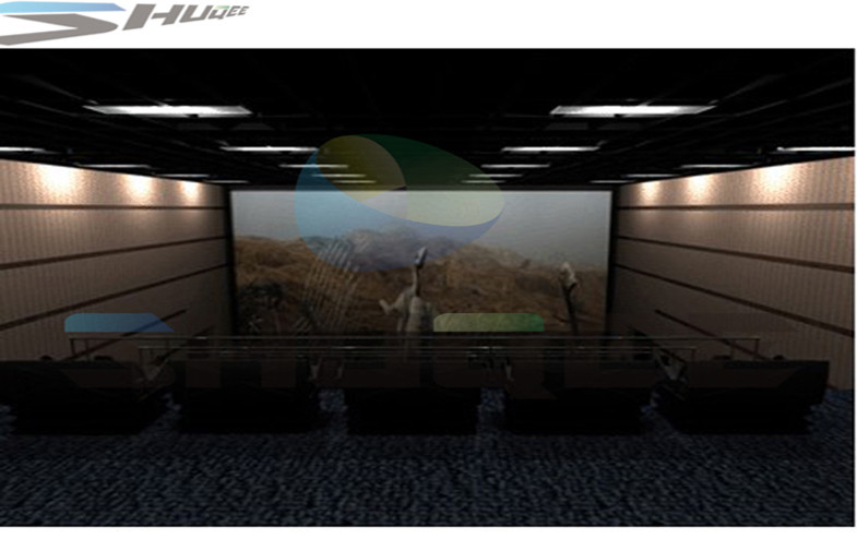 Cheap 4D Movie Theater Simulator, XD Cinema Film For 50 / 120 Persons Room for sale